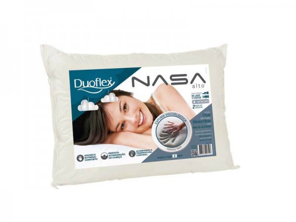 travesseiro nasa alto for home colchoes